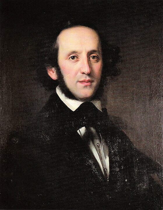 fanny and Felix, portraits.